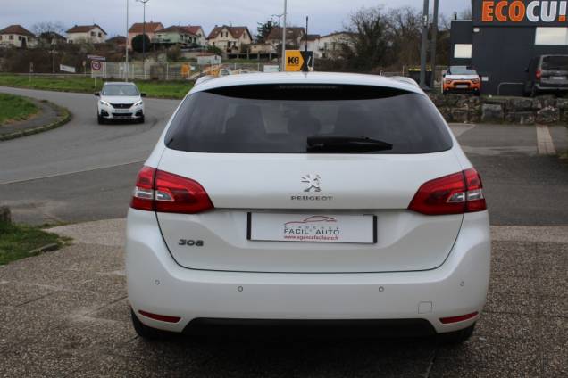 PEUGEOT 308 SW STYLE 1.6 BLUEHDI 120 BVM6 / 1ER MAIN / ORIGINE FRANCE 7