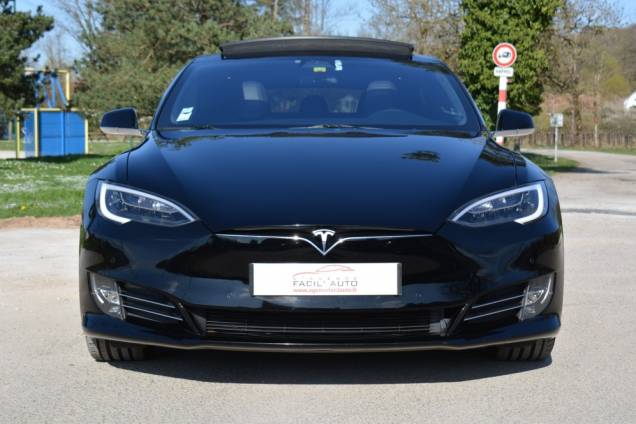 TESLA MODEL S P100 D 800 CV  LUDICROUS + / TVA RECUPERABLE / TOIT OUVRANT PANORAMIQUE 5