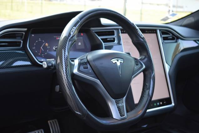 TESLA MODEL S P100 D 800 CV  LUDICROUS + / TVA RECUPERABLE / TOIT OUVRANT PANORAMIQUE 9