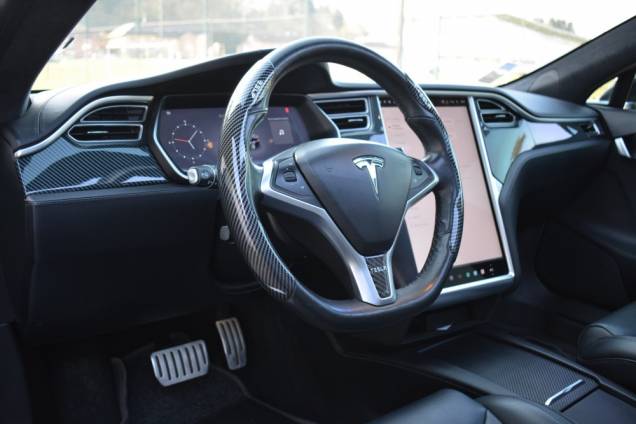 TESLA MODEL S P100 D 800 CV  LUDICROUS + / TVA RECUPERABLE / TOIT OUVRANT PANORAMIQUE 10