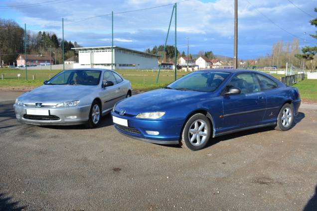 LOT DE DEUX PEUGEOT 406 COUPE V6  3