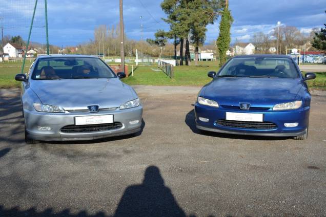 LOT DE DEUX PEUGEOT 406 COUPE V6  1