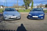 LOT DE DEUX PEUGEOT 406 COUPE V6  1