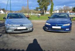 LOT DE DEUX PEUGEOT 406 COUPE V6 