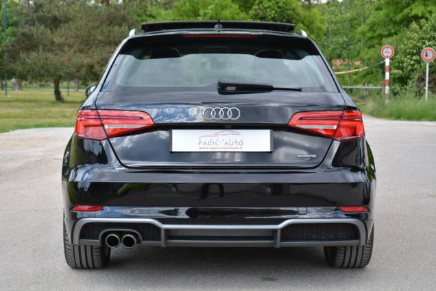 AUDI A3 DESIGN LUXE FINITION S-LINE QUATTRO 2.0 TFSI 190 CV / TOIT OUVRANT PANORAMIQUE / ORIGINE FRANCE / BANG & OLUFSEN 5
