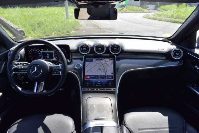 MERCEDES CLASSE C BREAK AMG LINE 200 CV 9G-TRONIC 13