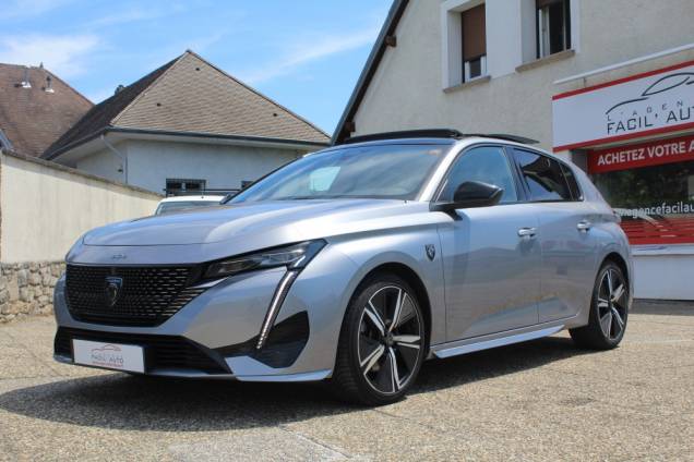 PEUGEOT 308 GT BLUEHDI 130 CV EAT8 / ORIGINE FRANCE / TOIT OUVRANT PANORAMIQUE 2
