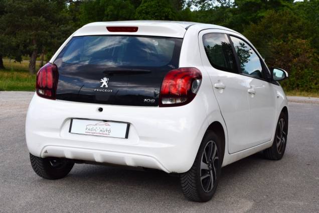PEUGEOT 108 ALLURE 82 CV / 88500 KMS / CAMERA DE RECUL / GPS / CLIMATISATION 3