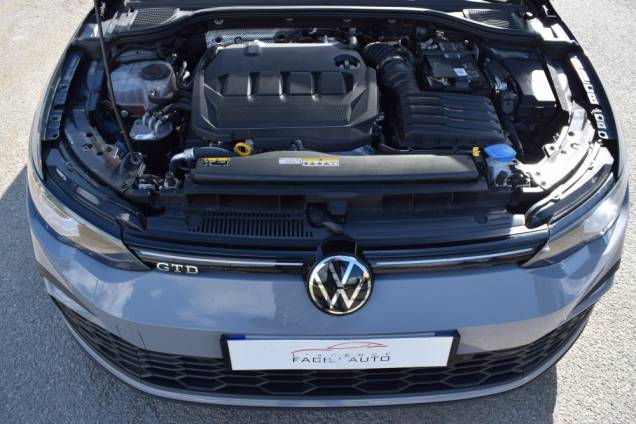 VOLKSWAGEN GOLF GTD 2.0 TDI 200 CV DSG7 / DCC / TOIT OUVRANT PANORAMIQUE 19