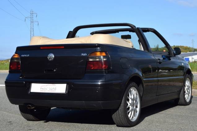 VOLKSWAGEN GOLF IV CABRIOLET 2.0 i 115 CV / 68 650 KMS 4 VOLKSWAGEN GOLF IV CABRIOLET 2.0 i 115 CV / 68 650 KMS 4