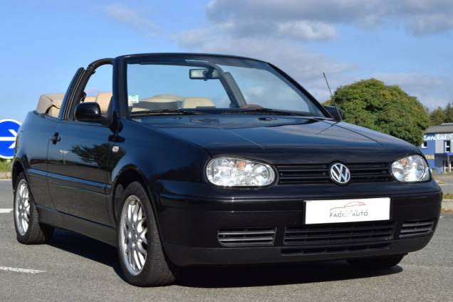 VOLKSWAGEN GOLF IV CABRIOLET 2.0 i 115 CV / 68 650 KMS 2 VOLKSWAGEN GOLF IV CABRIOLET 2.0 i 115 CV / 68 650 KMS 2