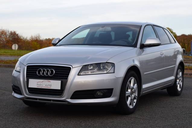 AUDI A3 SPORTBACK 1.8 TURBO 160CV BVM 6 / ORIGINE FRANCE / SUIVI D'ENTRETIEN COMPLET 1 AUDI A3 SPORTBACK 1.8 TURBO 160CV BVM 6 / ORIGINE FRANCE / SUIVI D'ENTRETIEN COMPLET 1