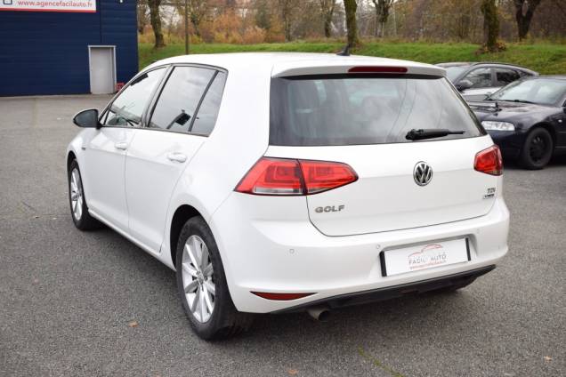 VOLKSWAGEN GOLF LOUNGE 1.6 TDI 110 CV DSG7 5 PORTES / 1ère MAIN / CROCHET D'ATTELAGE / BOITE AUTOMATIQUE 3