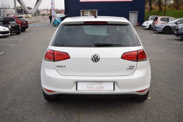 VOLKSWAGEN GOLF LOUNGE 1.6 TDI 110 CV DSG7 5 PORTES / 1ère MAIN / CROCHET D'ATTELAGE / BOITE AUTOMATIQUE 6