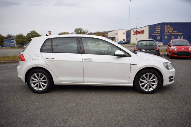 VOLKSWAGEN GOLF LOUNGE 1.6 TDI 110 CV DSG7 5 PORTES / 1ère MAIN / CROCHET D'ATTELAGE / BOITE AUTOMATIQUE 9