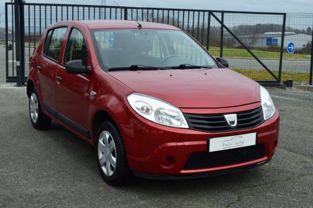 DACIA SANDERO 1.2 75 CV 5 PORTES / 1ère MAIN / CLIMATISATION / CROCHET D'ATTELAGE / 51900 KMS 2