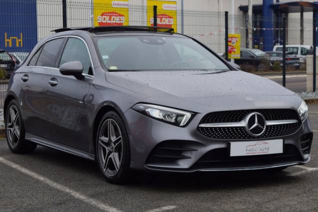 MERCEDES-BENZ CLASSE A AMG LINE 180 D 116 CV 7G-DCT / BURMESTER / ORIGINE FRANCE / TOIT OUVRANT PANORAMIQUE 2