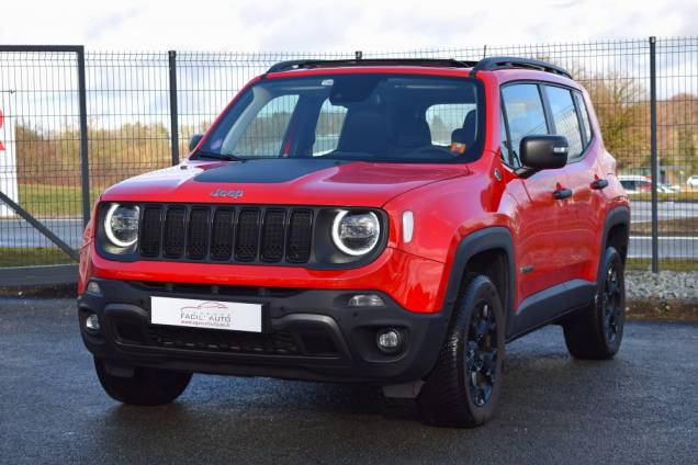 JEEP RENEGADE TRAIL HAWK 4XE HYBRIDE RECHARGEABLE 240 CV BVA6 / 30 000 KMS / 1ere mAIN / GARANTIE JUSQU'EN 10/2027 1 JEEP RENEGADE TRAIL HAWK 4XE HYBRIDE RECHARGEABLE 240 CV BVA6 / 30 000 KMS / 1ere mAIN / GARANTIE JUSQU'EN 10/2027 1