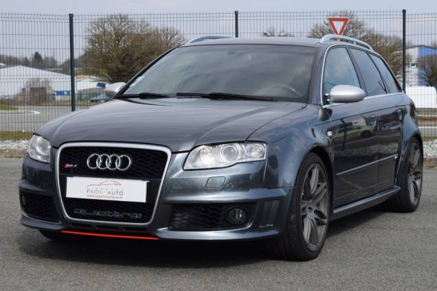 AUDI RS4 AVANT B7 4.2 V8 420 CV BVM6 / PACK F1 / PACK CARBONE / DISQUES CERAMIQUE / SYSTEME  BOSE 1