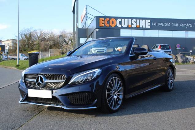 MERCEDES BENZ CLASSE C SPORTLINE CABRIOLET 220D 170 CV 9G-TRONIC / ORIGINE FRANCE 1