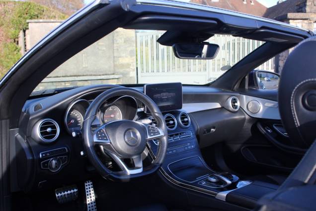 MERCEDES BENZ CLASSE C SPORTLINE CABRIOLET 220D 170 CV 9G-TRONIC / ORIGINE FRANCE 14