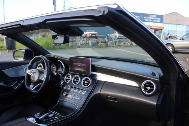 MERCEDES BENZ CLASSE C SPORTLINE CABRIOLET 220D 170 CV 9G-TRONIC / ORIGINE FRANCE 15
