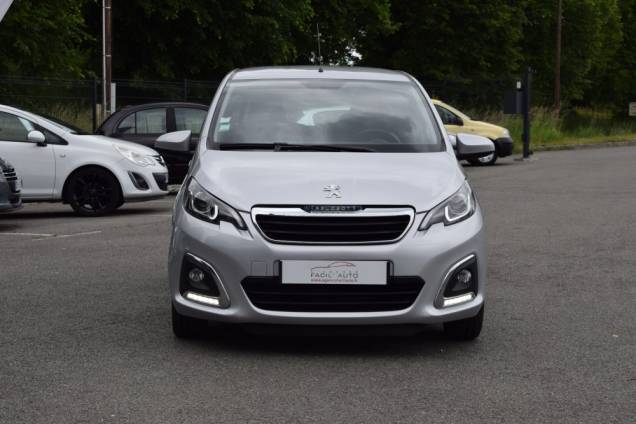 PEUGEOT 108 ALLURE 82 CV / 54300 KMS / CAMERA DE RECUL / CLIMATISATION AUTOMATIQUE 6