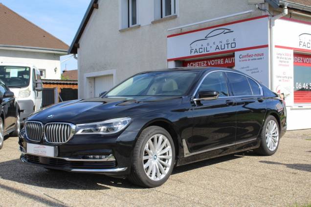 BMW SERIE 7 EXCLUSIVE 730D 265 CV XDRIVE BVA / TOIT OUVRANT / ORIGINE FRANCE 1