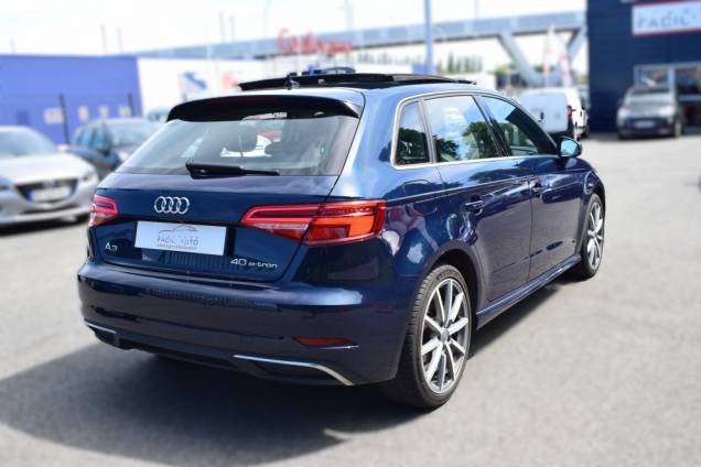 AUDI A3 SPORTBACK E-TRON DESIGN LUXE 40 TFSI HYBRIDE S-TRONIC 7 / TOIT PANORAMIQUE / ORIGINE FRANCE / BANG ET OLUFSEN 4