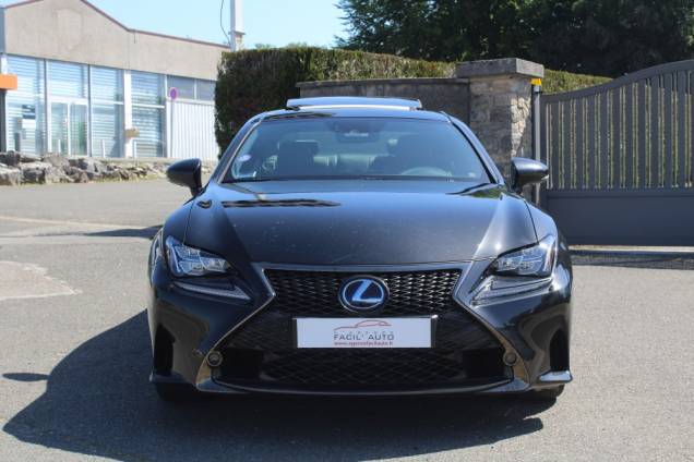 LEXUS RC 300H F-SPORT BLACK EDITION 223 CV BVA / TOIT OUVRANT / ORIGINE FRANCE 2