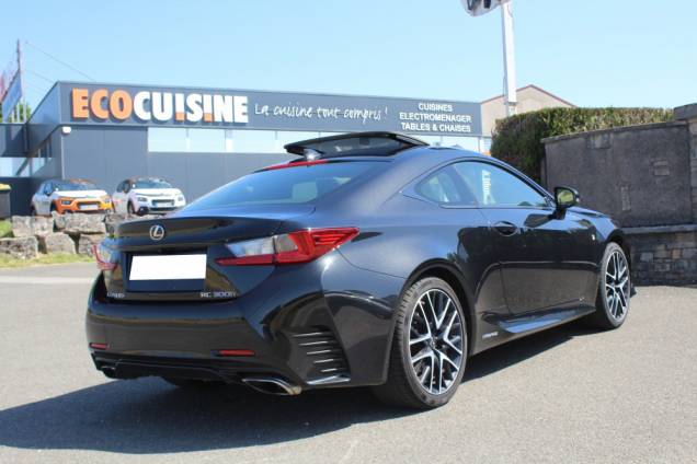 LEXUS RC 300H F-SPORT BLACK EDITION 223 CV BVA / TOIT OUVRANT / ORIGINE FRANCE 6