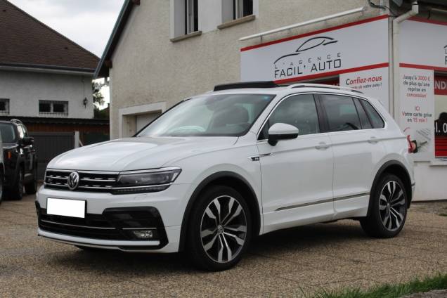 VOLKSWAGEN TIGUAN R-LINE 2.0 TDI 240 CV DSG 4MOTION / TOIT OUVRANT PANORAMIQUE 1