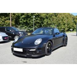 PORSCHE 911 997 TURBO CABRIOLET 3.6 480 CV MANUELLE / PASM / PCCB / PACK CHRONO / TABLEAU BORD CUIR 
