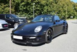 PORSCHE 911 997 TURBO CABRIOLET 3.6 480 CV MANUELLE / PASM / PCCB / PACK CHRONO / TABLEAU BORD CUIR 