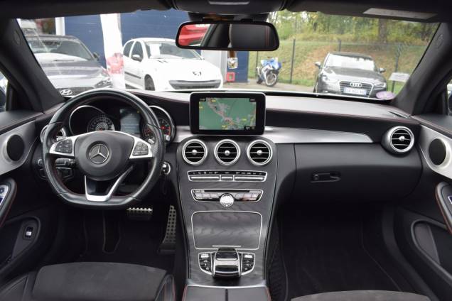 MERCEDES-BENZ CLASSE C COUPÉ 43 AMG 3.0 V6 BI TURBO 4 MATIC 367 CV 9 G TRONIC / 90000 KMS / TOIT OUVRANT PANORAMIQUE 14
