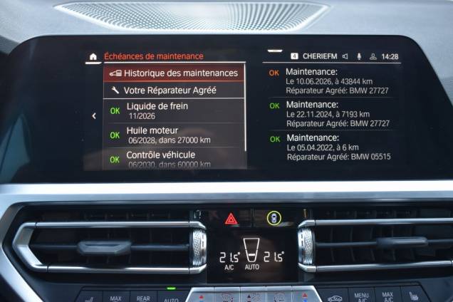 BMW SERIE 4  2.0 184CV 420 I COUPE / 50800 KMS / ORIGINE FRANCE 24